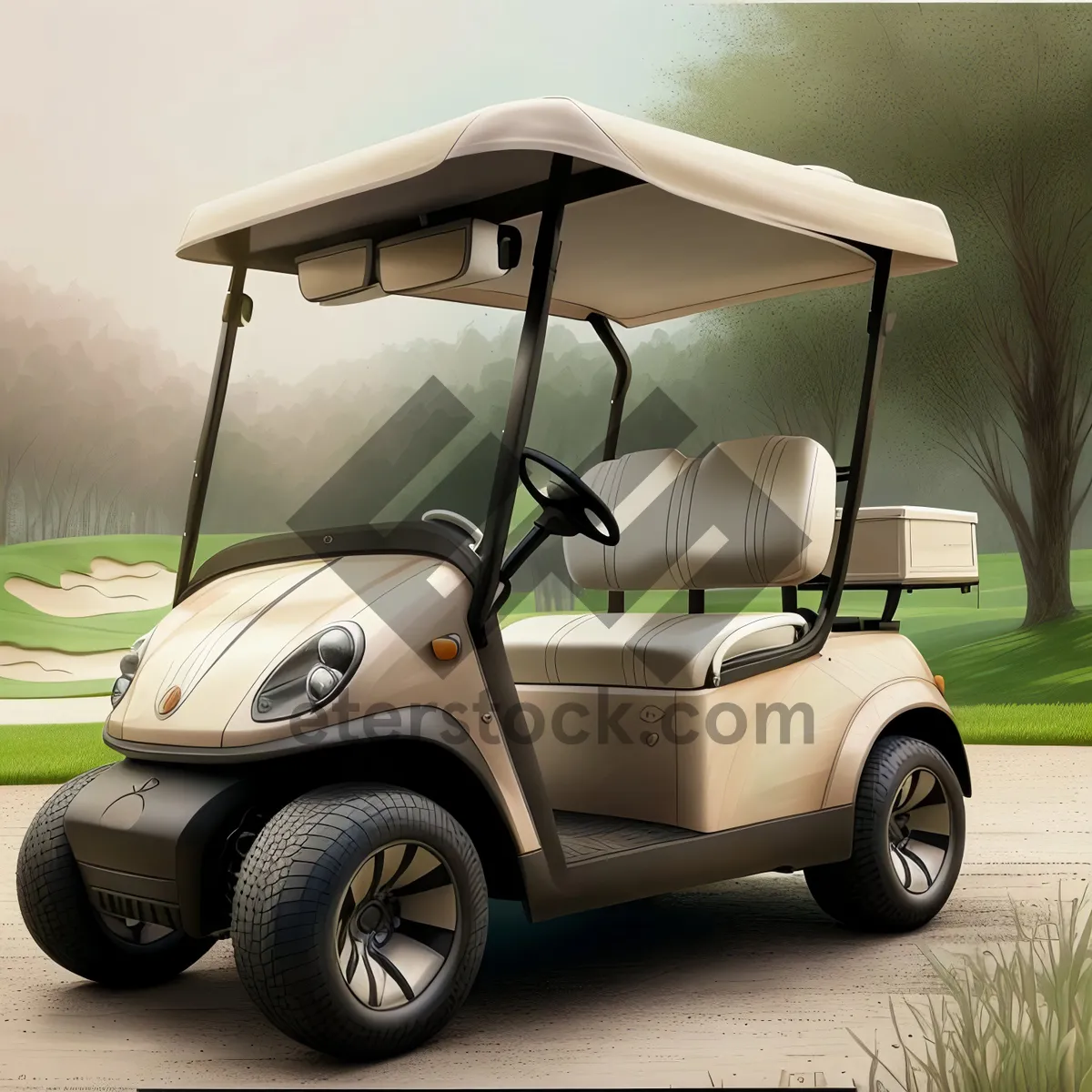 Picture of Golf Cart: Ultimate Transportation for Golf Enthusiasts