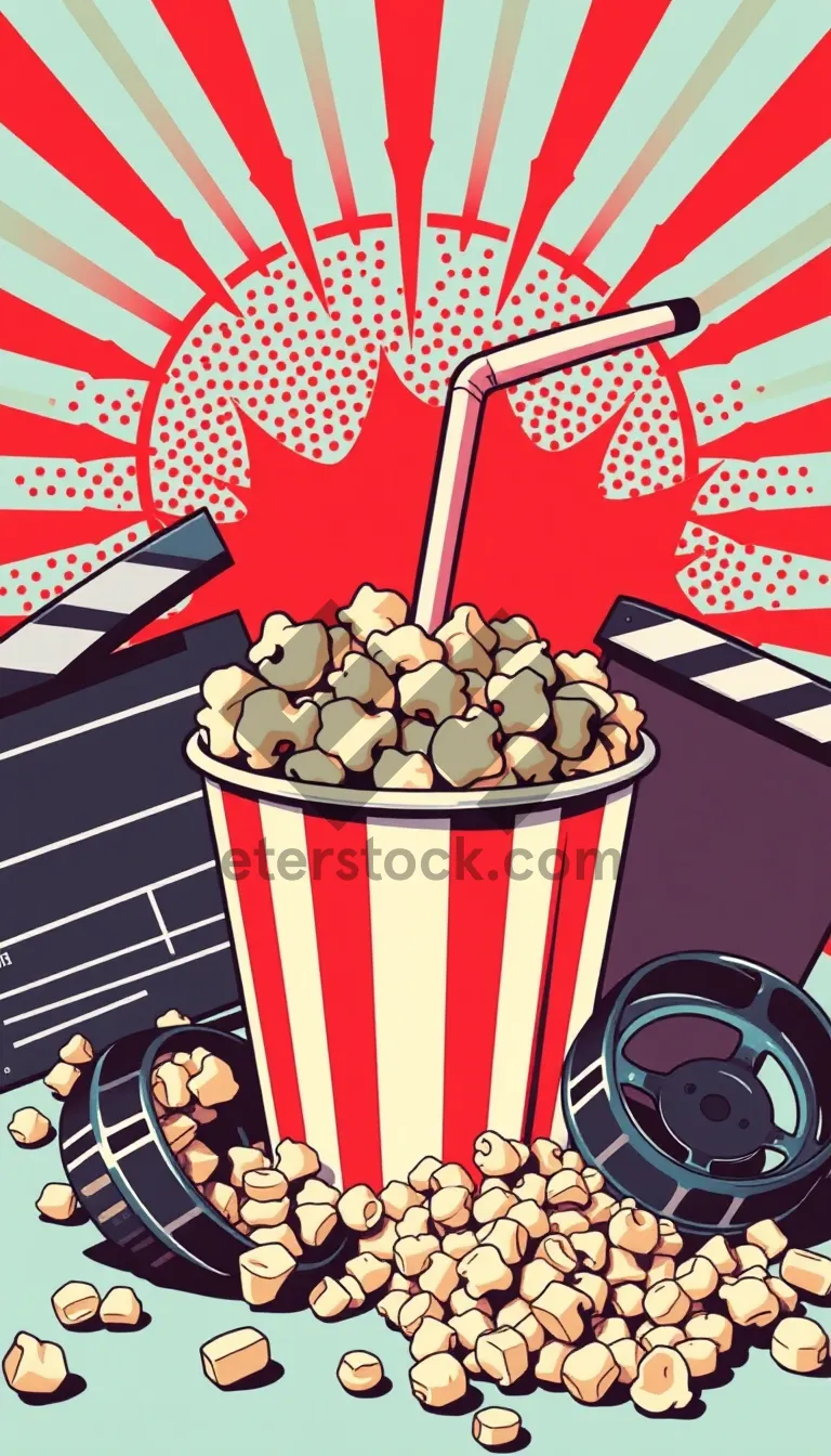 Picture of Artistic ice cream dessert design