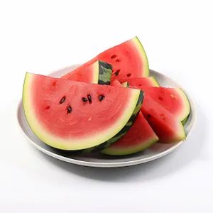 Delicious Fresh Watermelon Slice with Juicy Sweetness