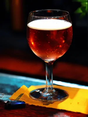 Vibrant Wine Glasses at Party Table