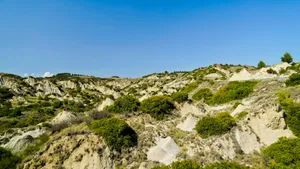 Mountain Range Scenic View in Summer Tourism Travel