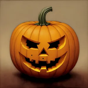 Spooky Jack-o'-Lantern Halloween Decoration