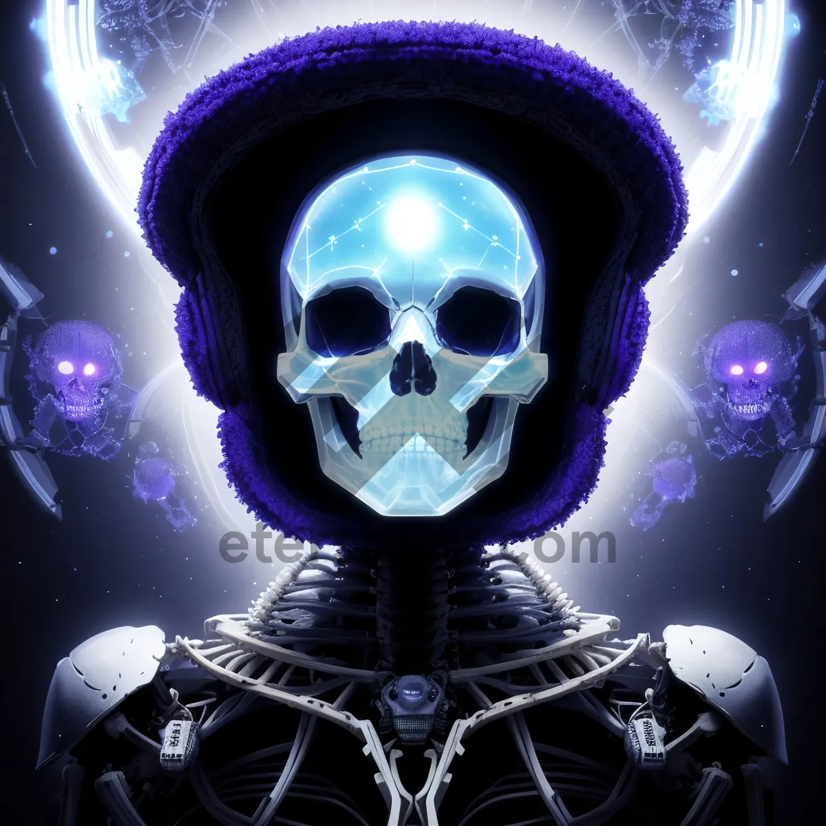Picture of Black Masked Face