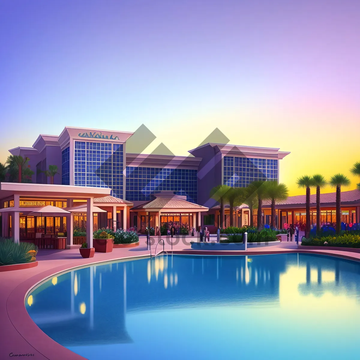 Picture of Paradise Poolside: The Ultimate Luxury Resort Experience