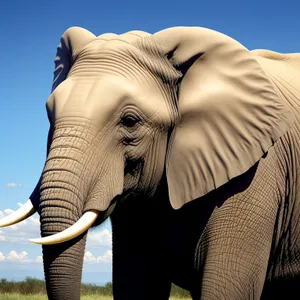 Elephant Majesty: Icon of African Wilderness.