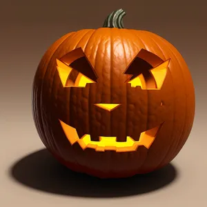 Spooky Smiles: Glowing Jack-o'-Lantern Halloween Decoration