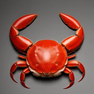 Holiday-Inspired Crustacean Necklace: Exquisite Arthropod Jewelry Decoration