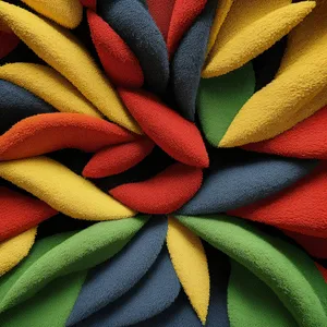 Colorful Elastic Band Texture