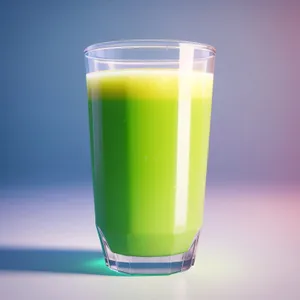 Refreshing Frothy Beer in a Glass