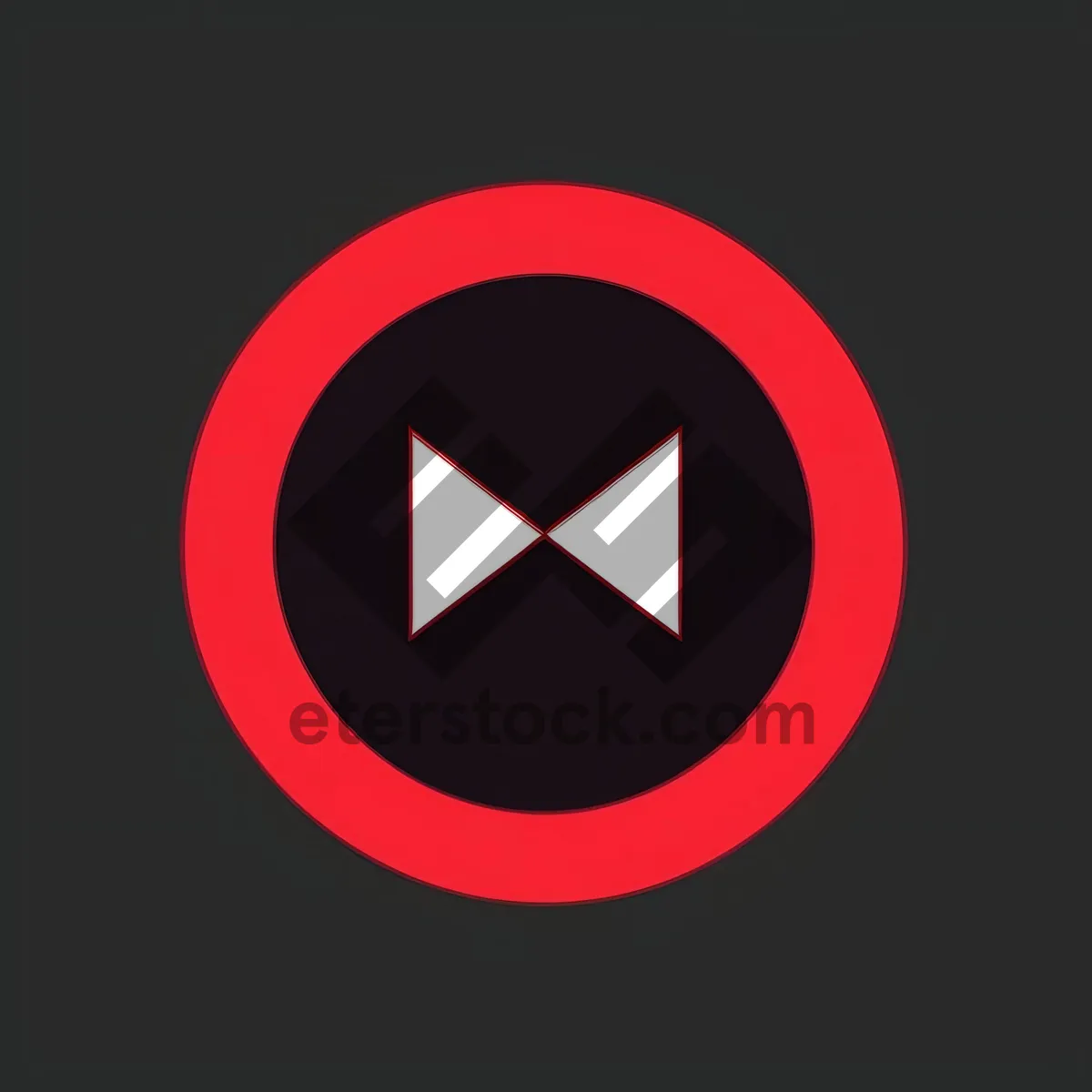 Picture of Glossy Web Button Sign Icon