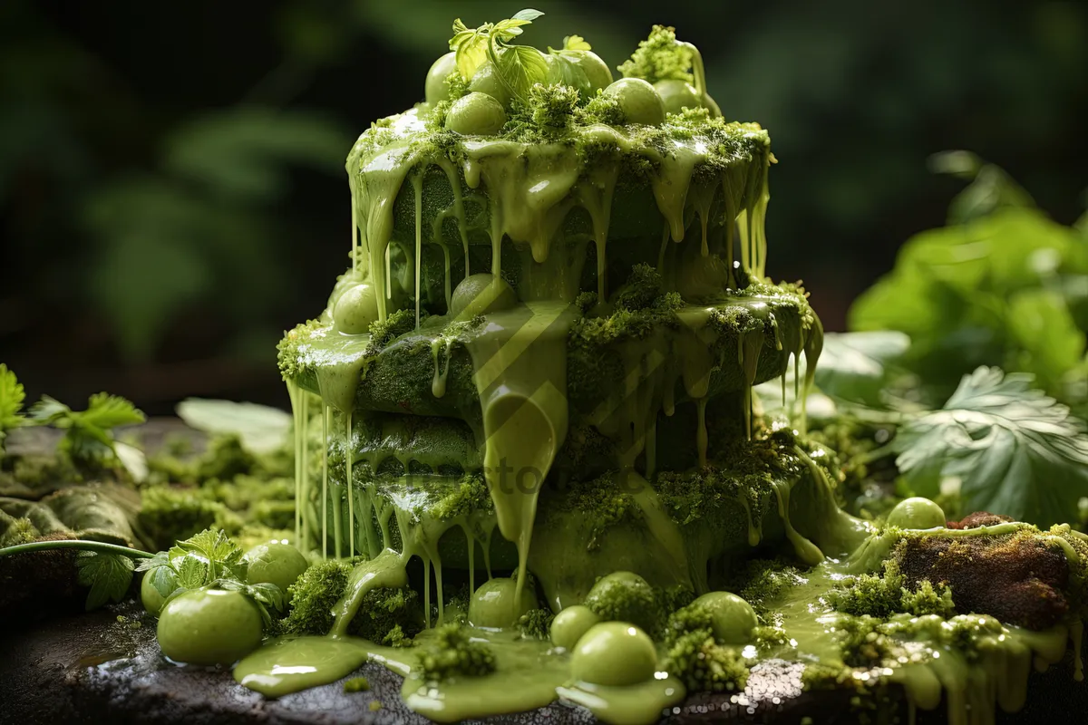 Picture of Fresh Organic Broccoli for Healthy Vegetarian Cooking.