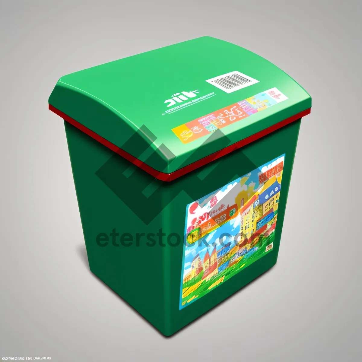 Picture of 3D Gift Box Packaging with Symbolic Business Object