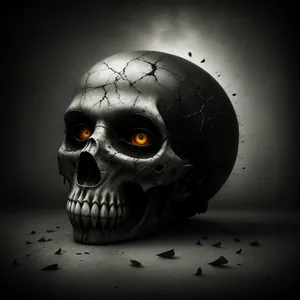 Skull Mask: Sinister Disguise for Spooky Attire