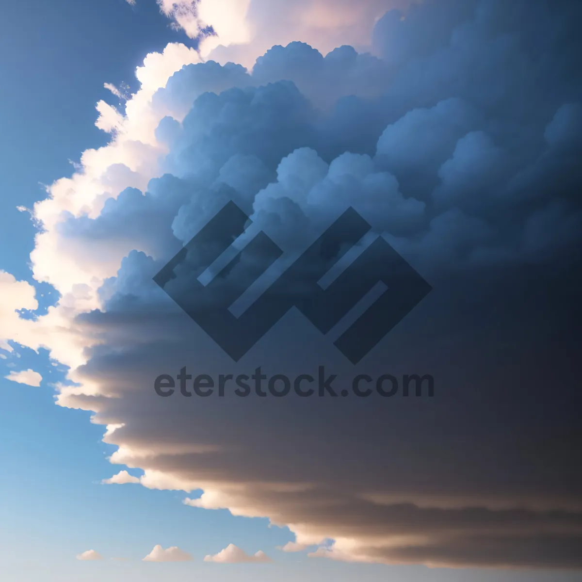 Picture of Vibrant Summer Skies - Clouds and Sunshine