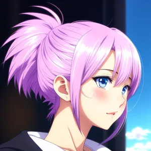 Stylish Sorcerer Lady with Fashionable Hair and Makeup