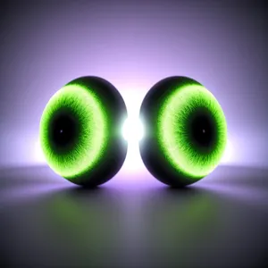 Kiwi Laser Circle - Optically Designed Fruit Illumination