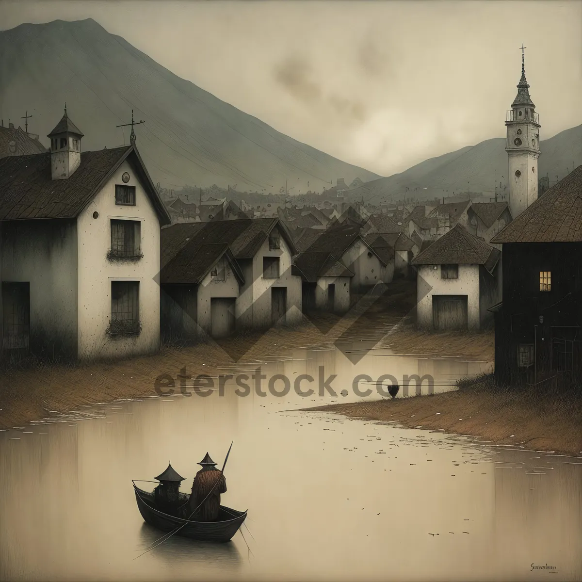 Picture of Historic Boathouse on the River