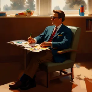 But a man and woman working on laptop together.