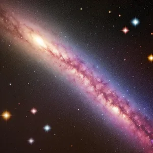 Starry Night Sky - Cosmic Celestial Fantasy Wallpaper