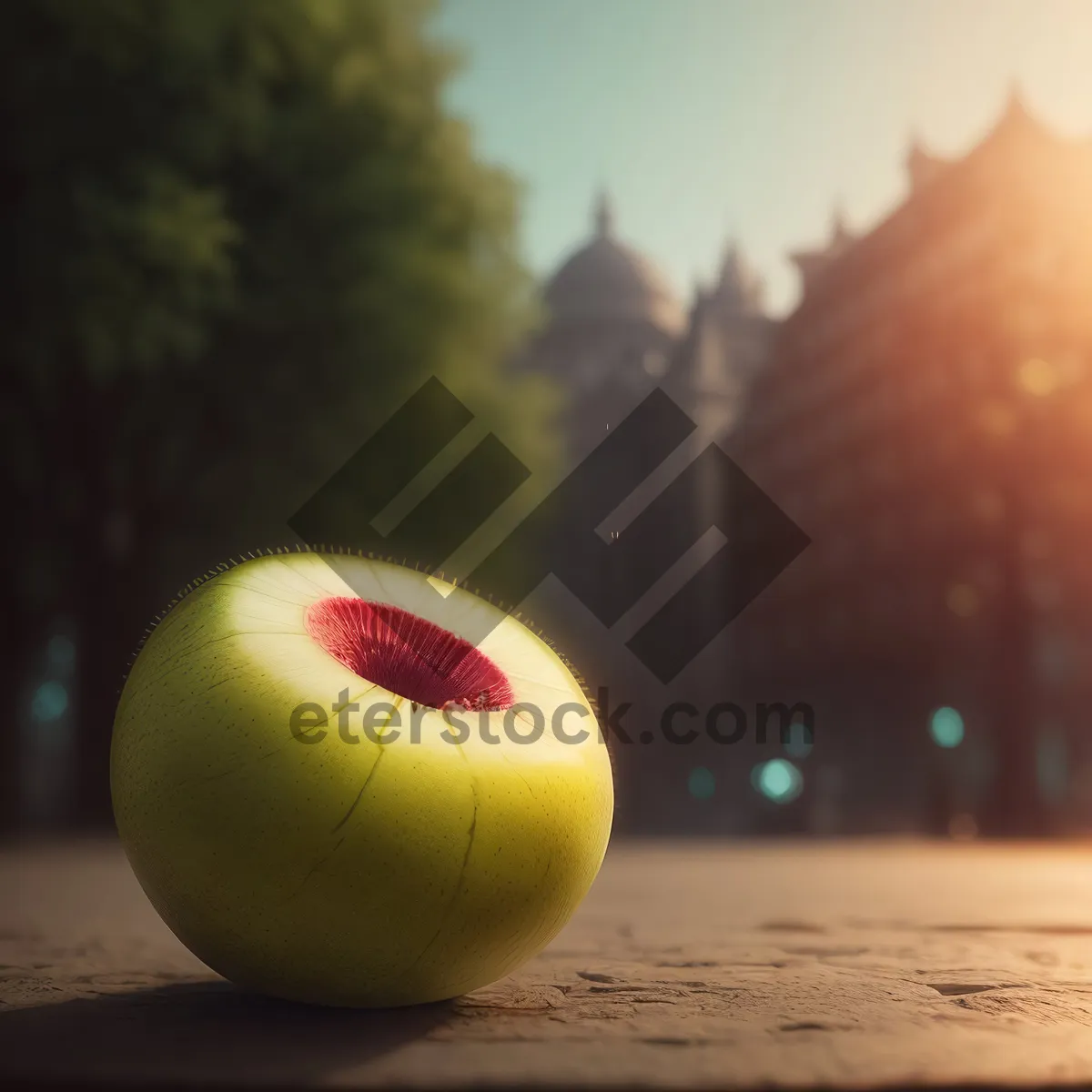 Picture of Golden Delicious Eating Apple: Fresh, Healthy, and Delectable!