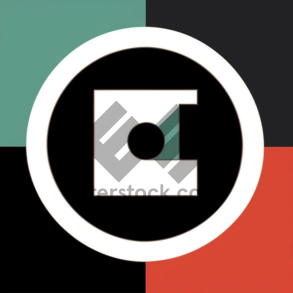 Picture of Shiny Black Circle Web Button Icon Set