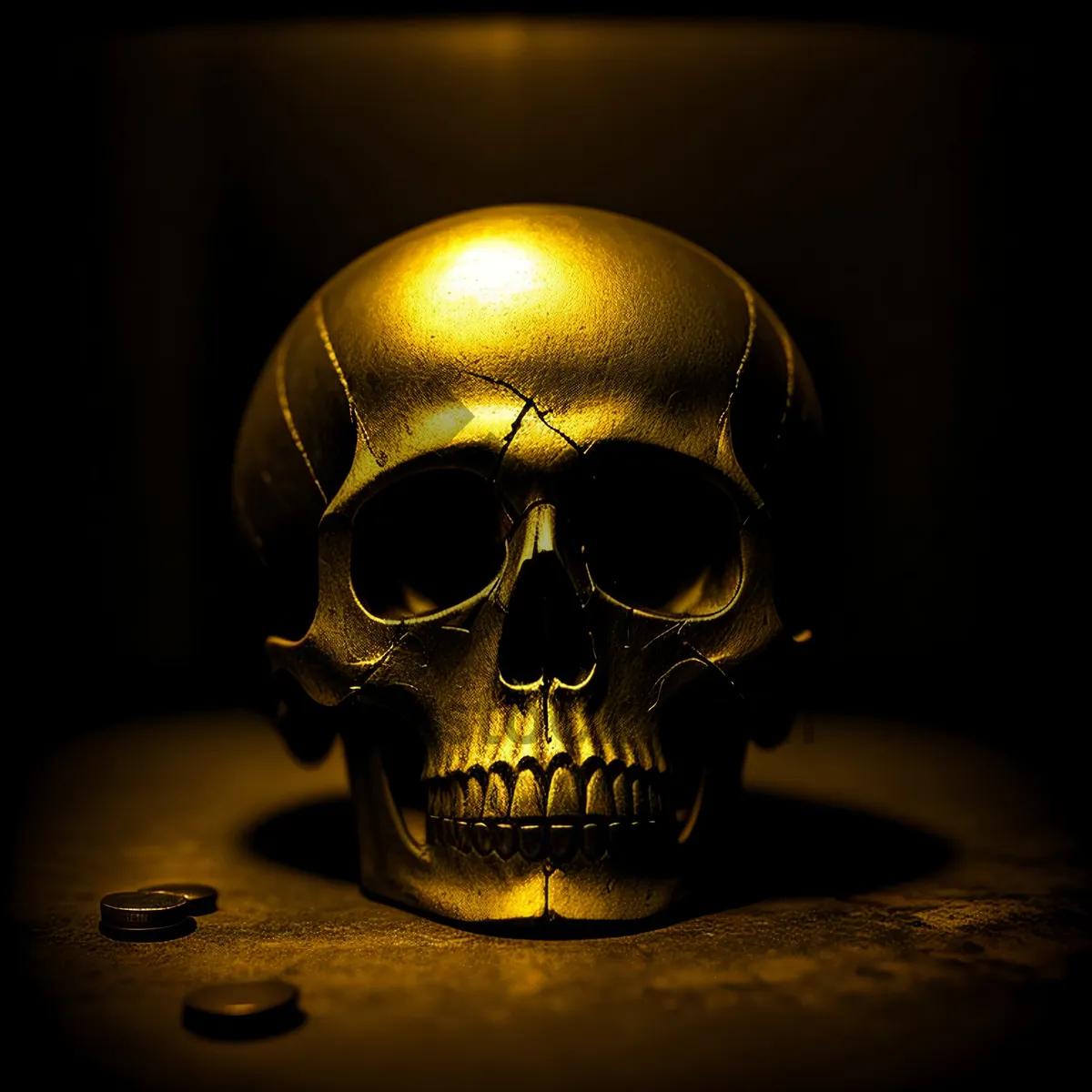 Picture of Terrifying Pirate Skull in Disguise