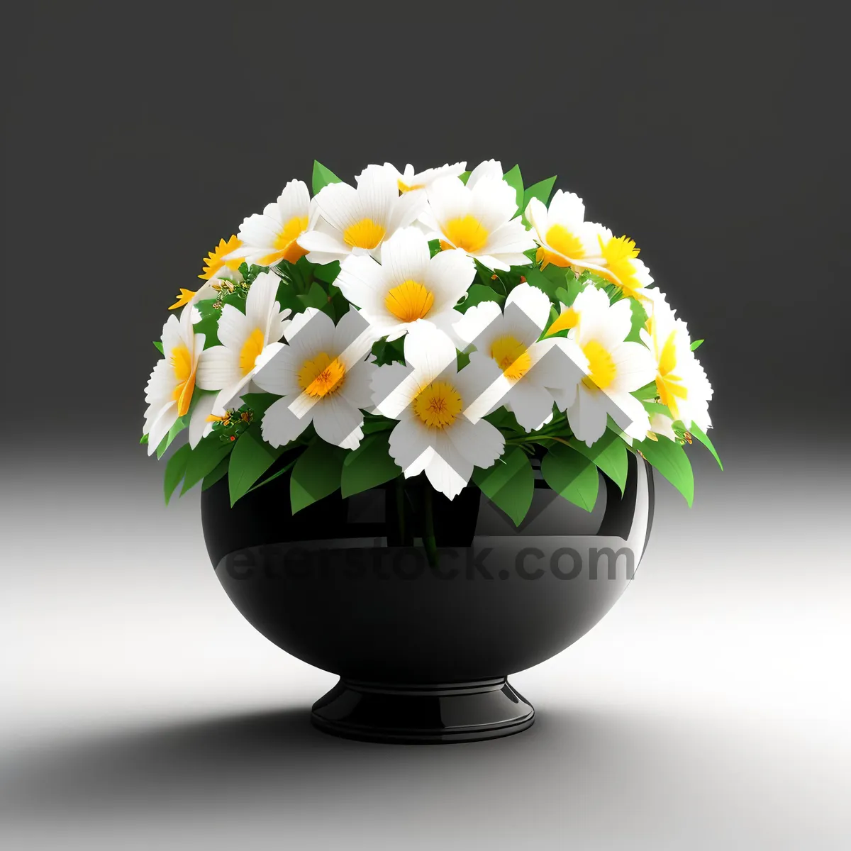 Picture of Japanese Spring Blossom Bouquet: Delicate White Floral Petals