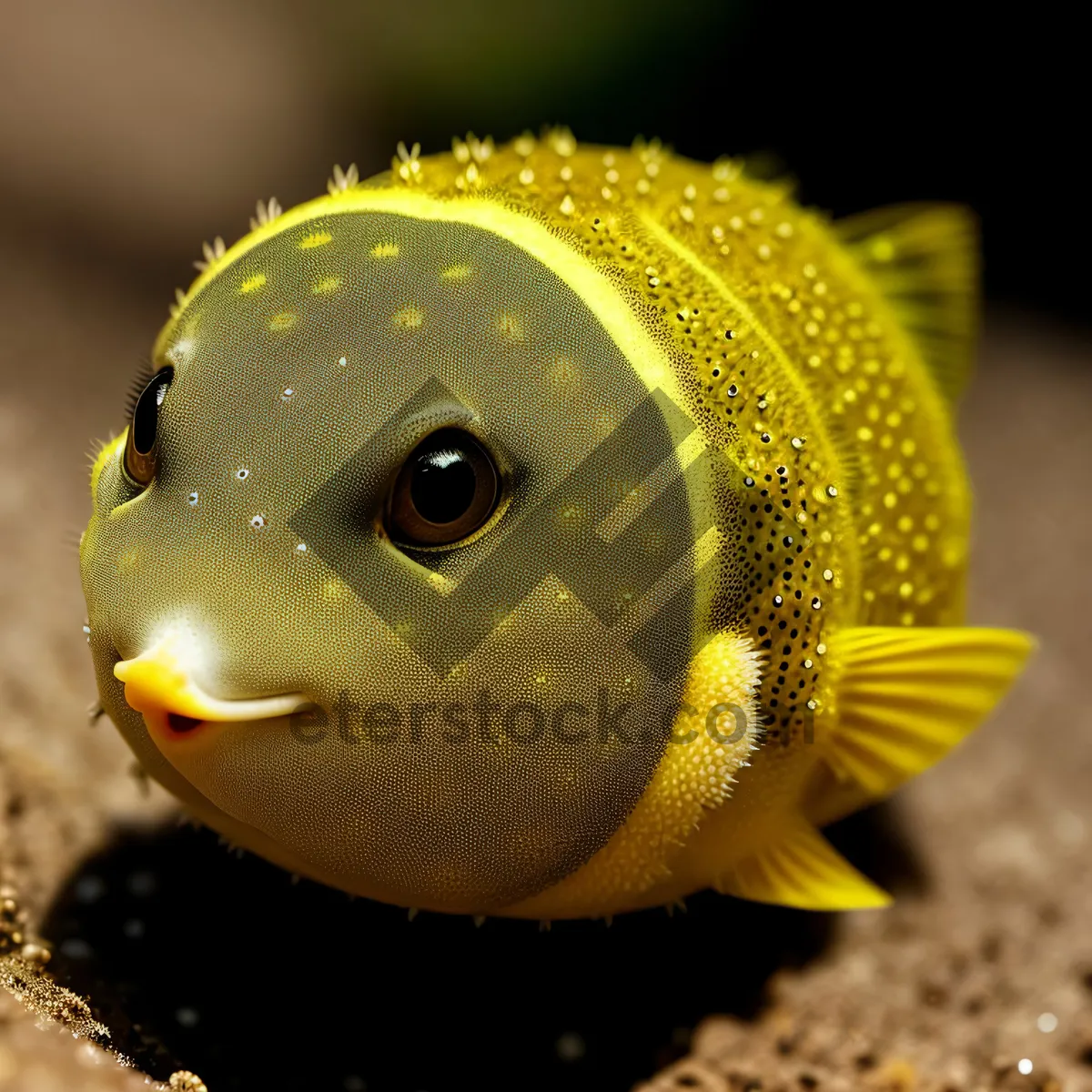 Picture of Tropical Reef Butterfly Fish in Underwater Aquarium