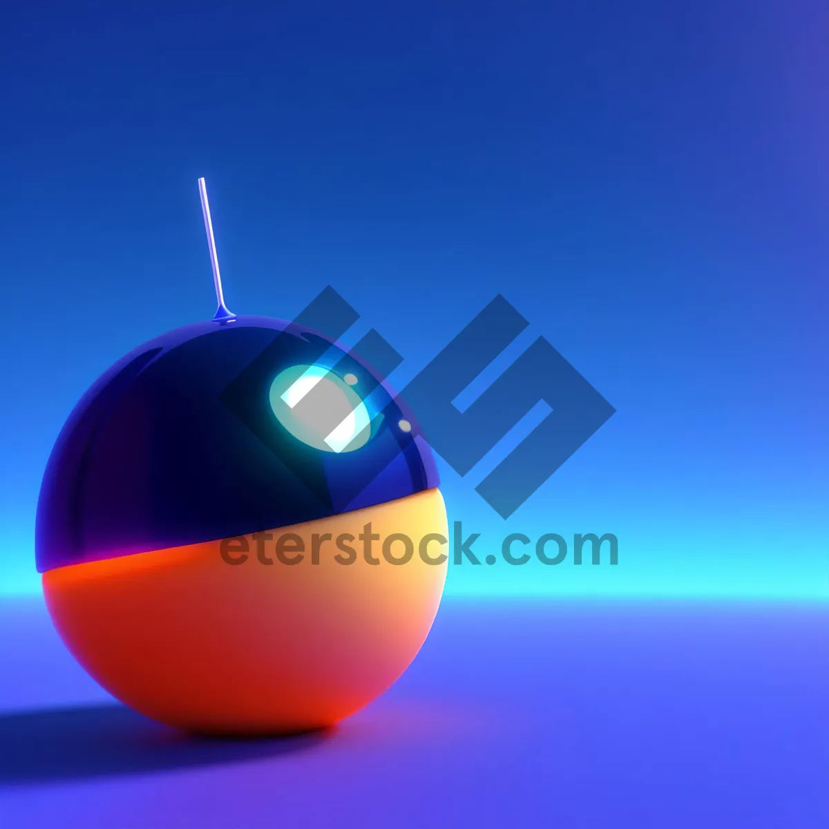 Picture of Glowing Flag Sphere - Bright Nation Icon