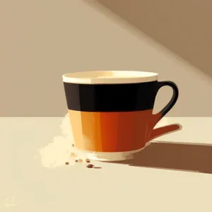 Hot Breakfast Refreshment in Ceramic Coffee Mug