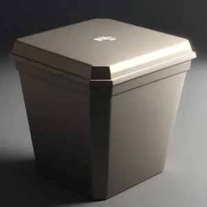3D Cardboard Shredder Device in Container