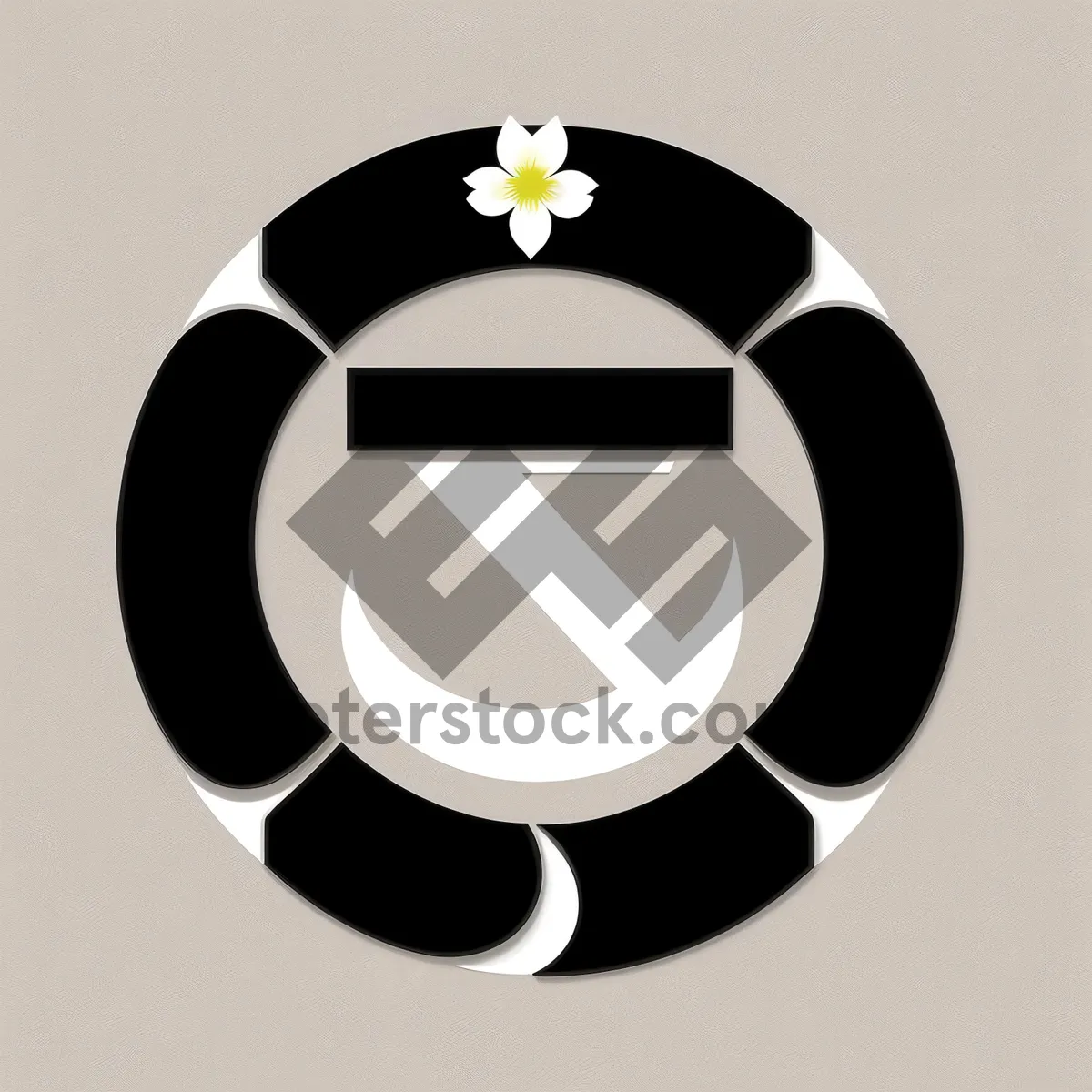 Picture of Black Heraldry Symbol Design - Graphic Icon