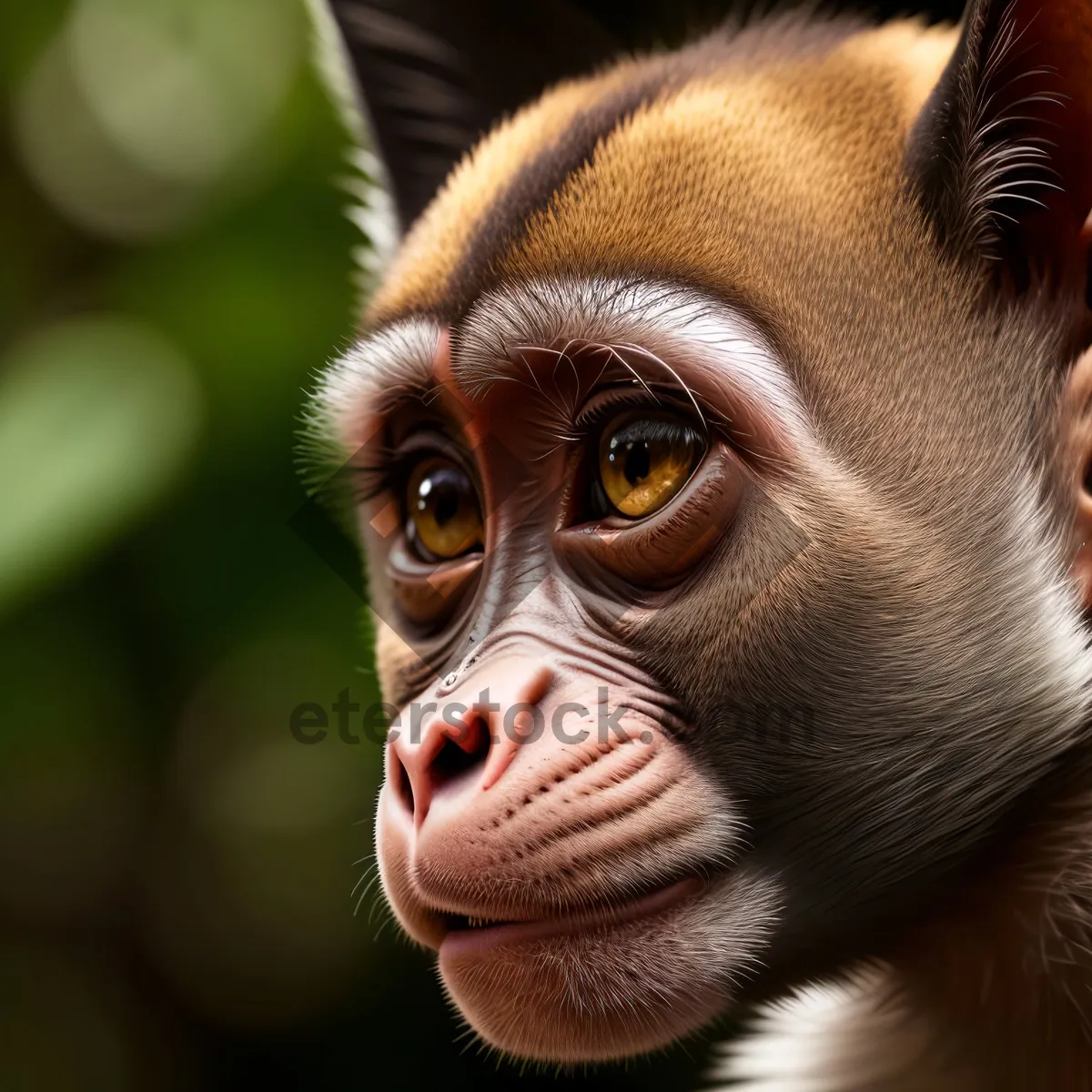 Picture of Primate Portrait in the Jungle
