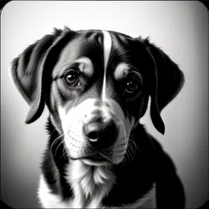 Adorable Dalmatian Puppy on Leash