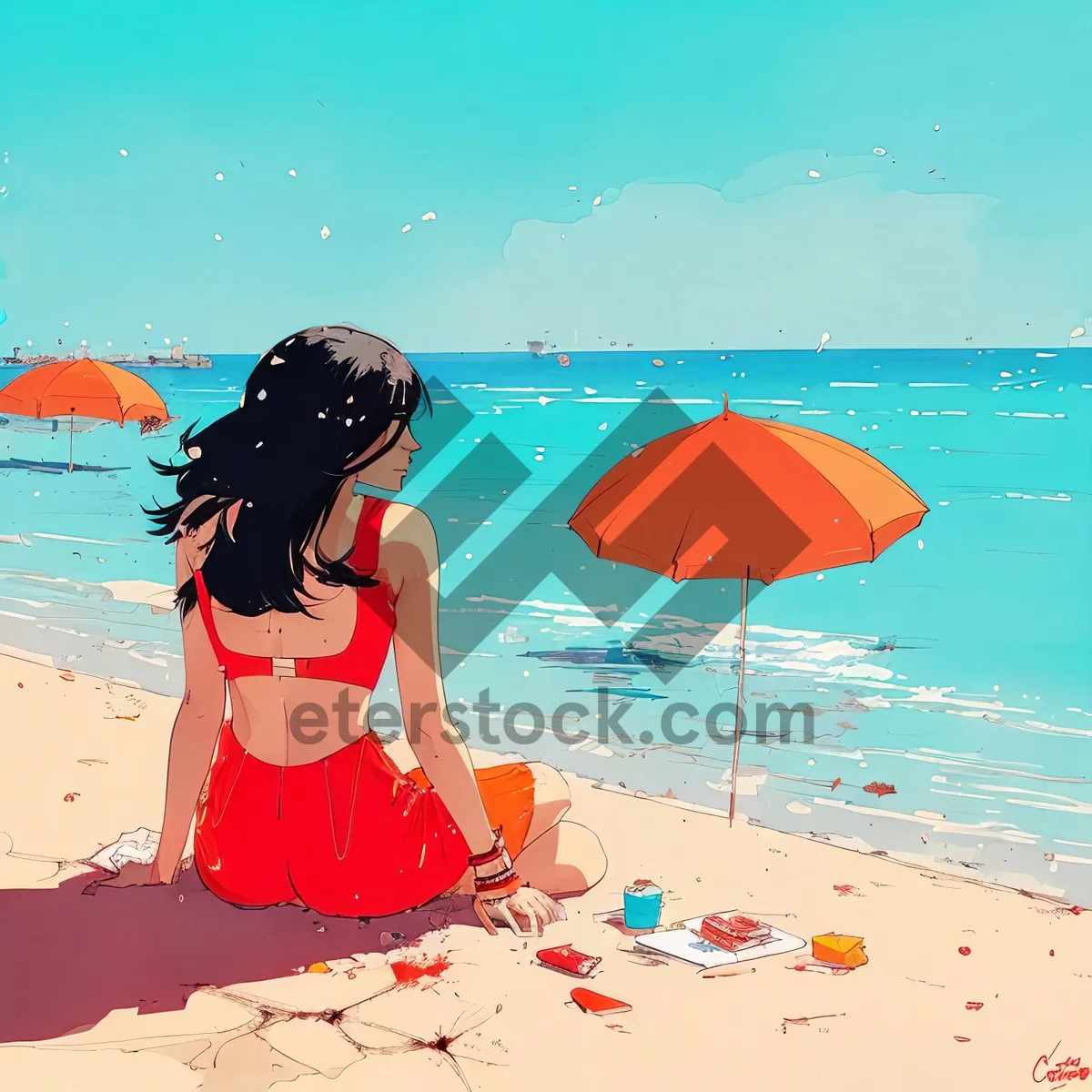 Picture of Serene Tropical Beach Escape