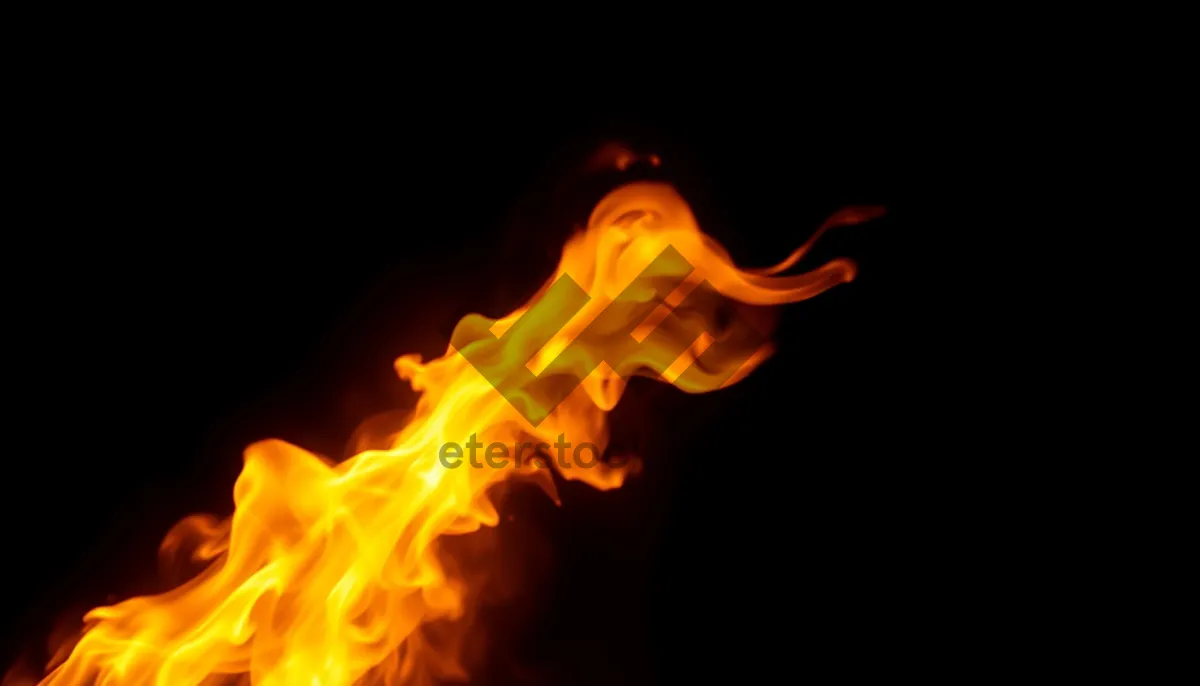 Picture of Fiery Blaze Art: Explosive Energy in Motion