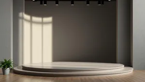 Abstract Fractal Light Wave Design
