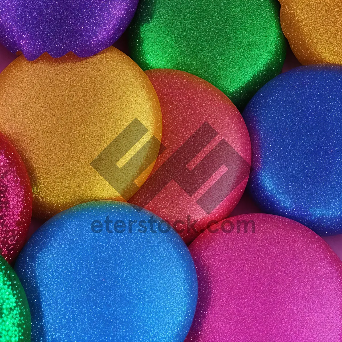 Picture of Vibrant Easter Egg Delight: Yellow Holiday Confectionery Ball