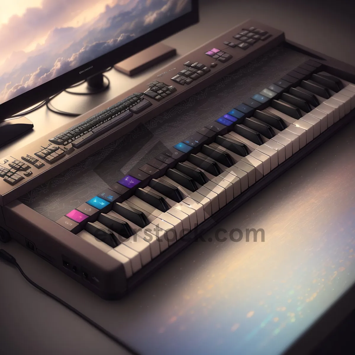 Picture of SynthKeys: Cutting-Edge Electronic Keyboard Instrument