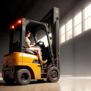 Heavy-duty Forklift Truck in Industry