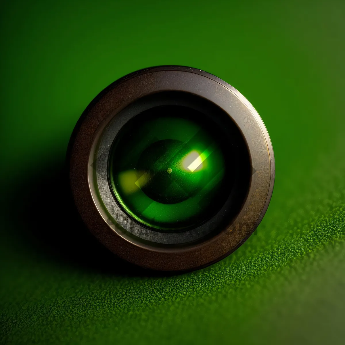 Picture of Shiny Black Aperture Control Button - Graphic Design