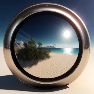 Shiny Glass Reflection Button Icon