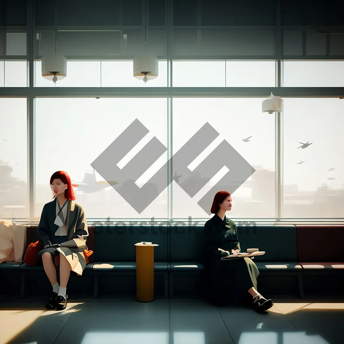 Picture of Professional Business Meeting in Modern Office