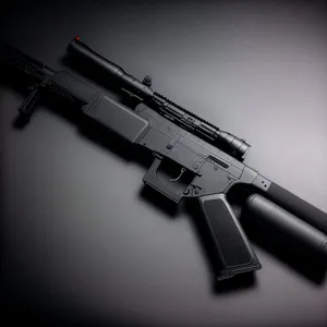 Deadly Arsenal: Black Metal Assault Rifle