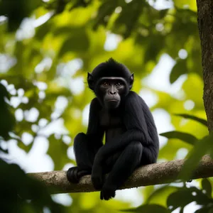 Wildlife Forest: A Majestic Primate Parade amidst the Jungles