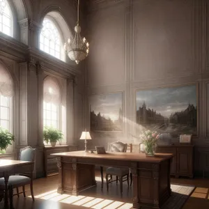 Modern Luxury Living Room with Elegant Furniture