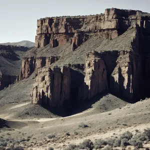 Majestic Southwest Canyon Landscape