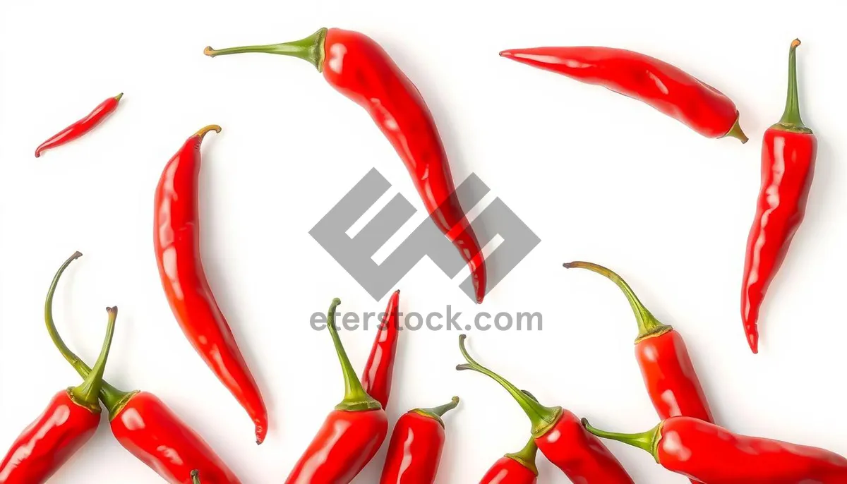 Picture of Spicy Bell Pepper Close-Up Shot for Cooking Ingredients