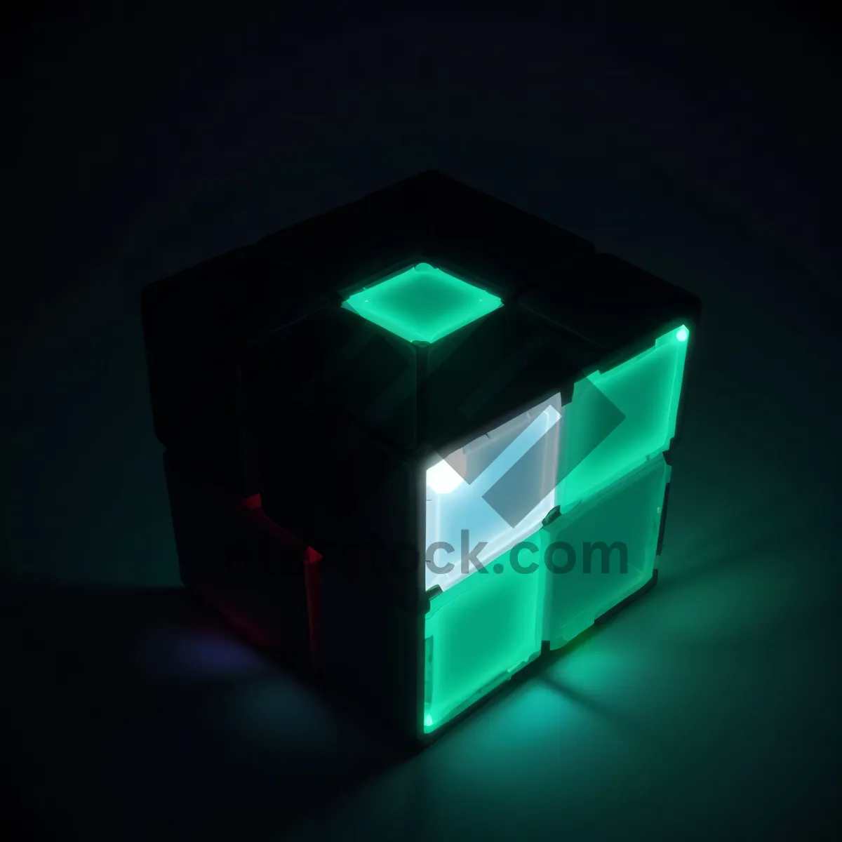 Picture of 3D Home Icon Symbol Box Design Object