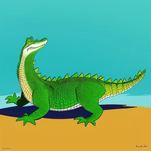 Green Scale Dragon - Wild-Lizard